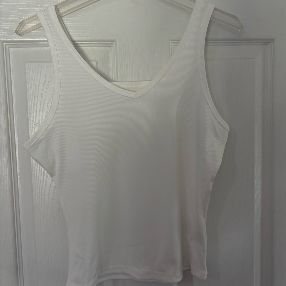 White Sleeveless Women's Top